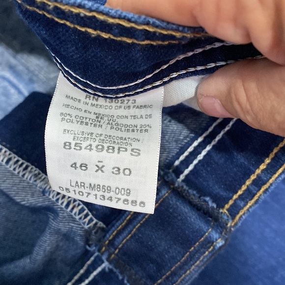 Mens Wrangler jeans. 46x30 - Picture 2 of 3